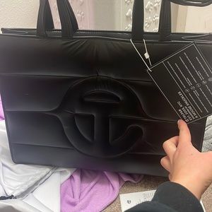 Medium Telfar Black Puffer BRAND NEW